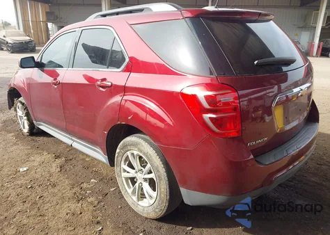 2017 Chevrolet Equinox Lt из США, поврежденный, VIN 2GNALCEK4H1551644